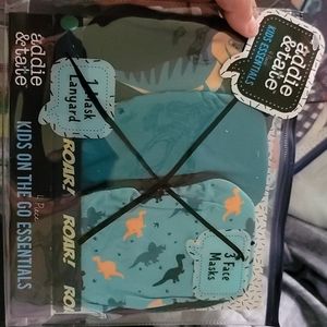 Dino masks plus lanyard